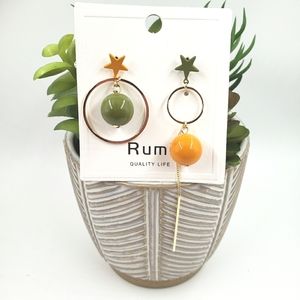 Rumi Irregular Fashion Earrings.